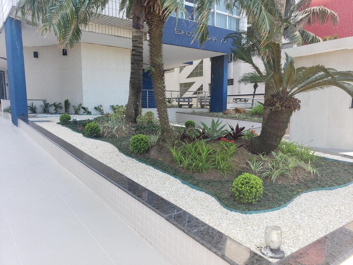 Apto Gonzaga Frente Ao Mar Wi-Fi Santos  Luaran gambar